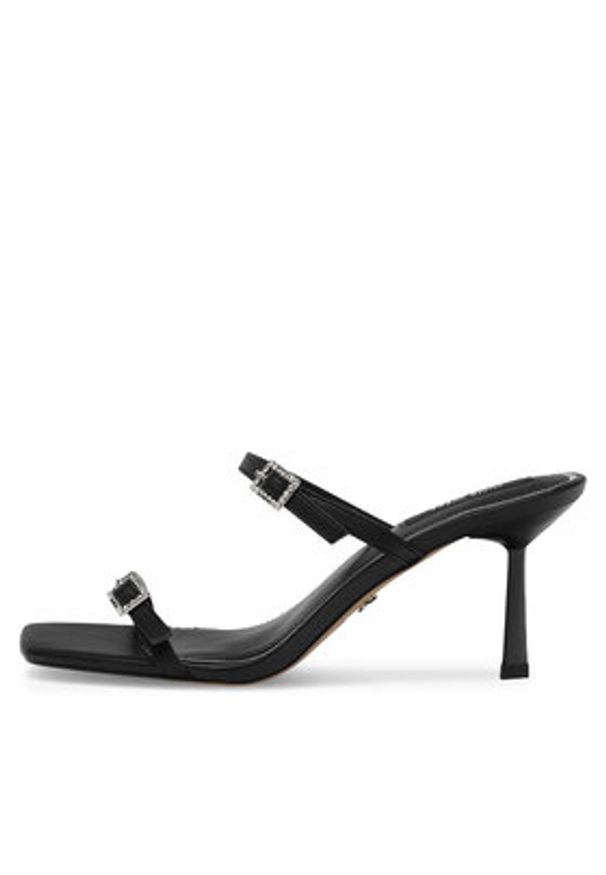 Nine West Klapki ZL23005-1CC Czarny. Kolor: czarny. Materiał: skóra