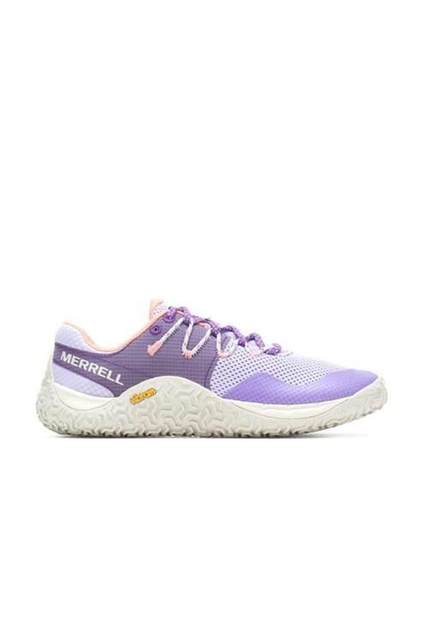 Buty do biegania damskie Merrell Trail Glove 7. Kolor: fioletowy. Materiał: materiał, syntetyk. Szerokość cholewki: normalna