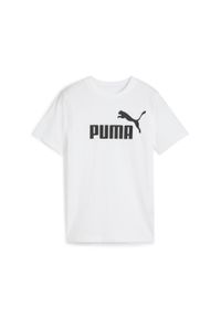 Koszulka Puma Ess No. 1 Logo Tee B, Dzieci. Kolor: biały. Materiał: bawełna, materiał