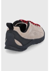 keen - Keen Buty Jasper damskie kolor beżowy. Zapięcie: sznurówki. Kolor: beżowy. Materiał: guma #2
