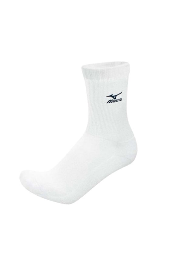 Mizuno - Męskie Skarpety Do Siatkówki Skarpety. Kolor: biały. Sport: siatkówka