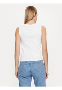 GAP - Gap Top 540735-04 Biały Slim Fit. Kolor: biały. Materiał: bawełna