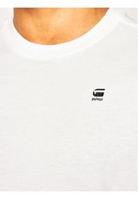 G-Star RAW - G-Star Raw T-Shirt Lash D16396-B353-110 L Biały Relaxed Fit. Kolor: biały. Materiał: bawełna #5