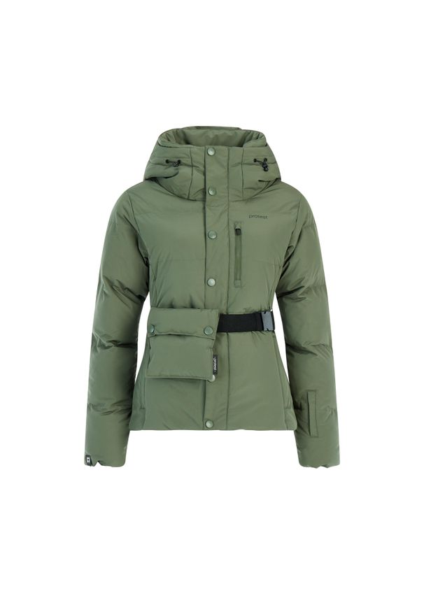 Damska kurtka narciarska Protest Leon. Kolor: zielony. Sezon: zima. Sport: narciarstwo