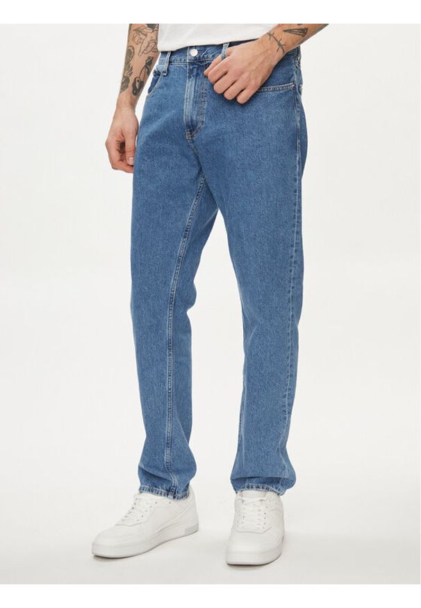 Calvin Klein Jeans Jeansy Authentic J30J324814 Niebieski Straight Fit. Kolor: niebieski