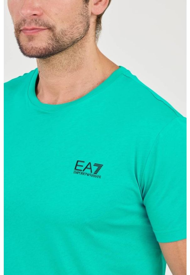 EA7 Emporio Armani - EA7 Zielony t-shirt. Kolor: zielony