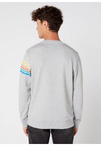 Wrangler - MĘSKA BLUZA WRANGLER SEASONAL LOGO SWEAT LIGHT GREY MEL W6A5HAX03 #7