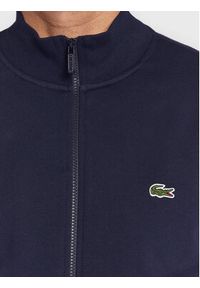 Lacoste Bluza SH9622 Granatowy Regular Fit. Kolor: niebieski. Materiał: bawełna #3