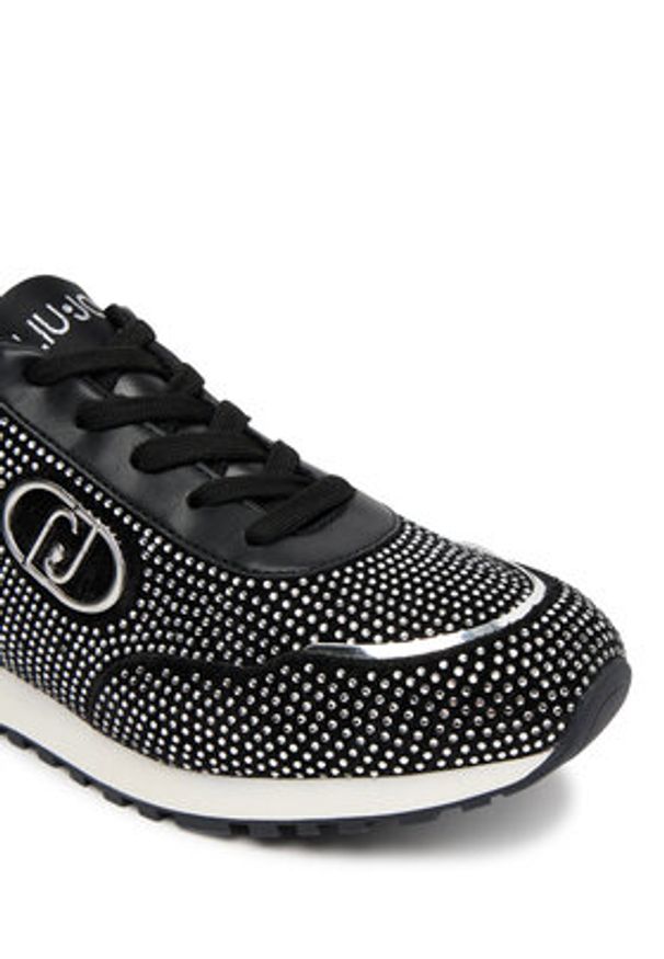 Liu Jo Sneakersy Low 01 BF5013 TX365 Czarny. Kolor: czarny. Materiał: skóra