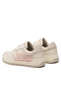 Tommy Jeans Sneakersy Tjw Retro Basket Branding Lc EN0EN02264 Biały. Kolor: biały #5