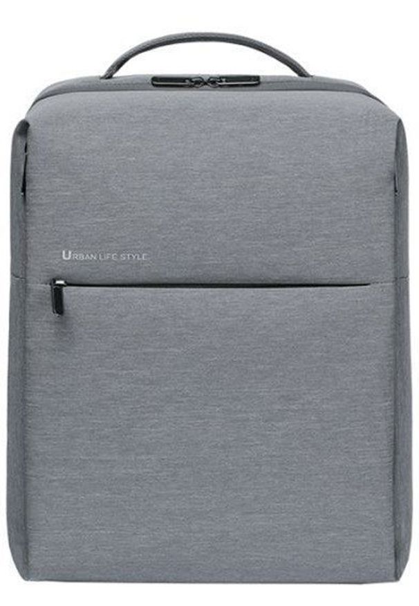 Xiaomi City Backpack 2 (26401) light gray. Materiał: materiał. Wzór: paski. Styl: elegancki