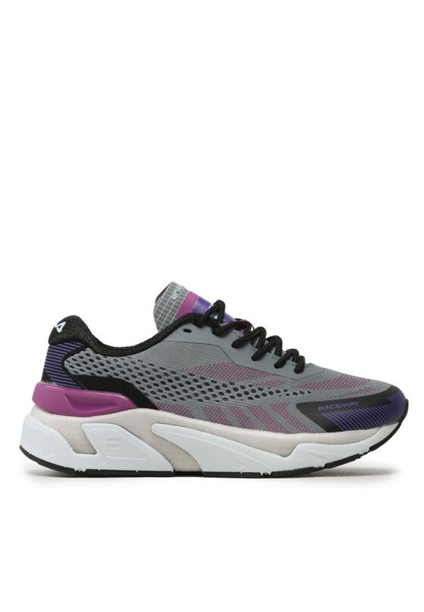 Fila Sneakersy Raceway Wmn FFW0111.83138 Szary. Kolor: szary. Materiał: skóra