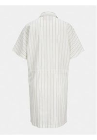 JJXX Sukienka koszulowa Sana 12249747 Biały Relaxed Fit. Kolor: biały. Materiał: bawełna. Typ sukienki: koszulowe #2