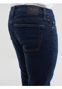 Big-Star - Spodnie jeans męskie dopasowane Tobias 528. Kolor: niebieski. Styl: elegancki, sportowy