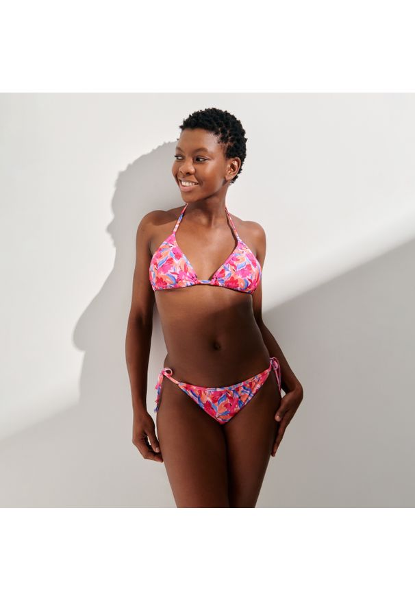 Sinsay - Strój kąpielowy dwuczęściowy - Pomarańczowy. Kolor: pomarańczowy