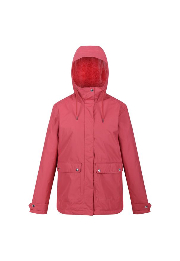 Regatta - Kurtka Wodoodporna Damska Broadia. Kolor: czerwony. Sezon: zima. Sport: narciarstwo