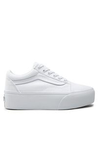 Vans Tenisówki Old Skool Stacked VN0A7Q5MW001 Biały. Kolor: biały. Materiał: materiał #3