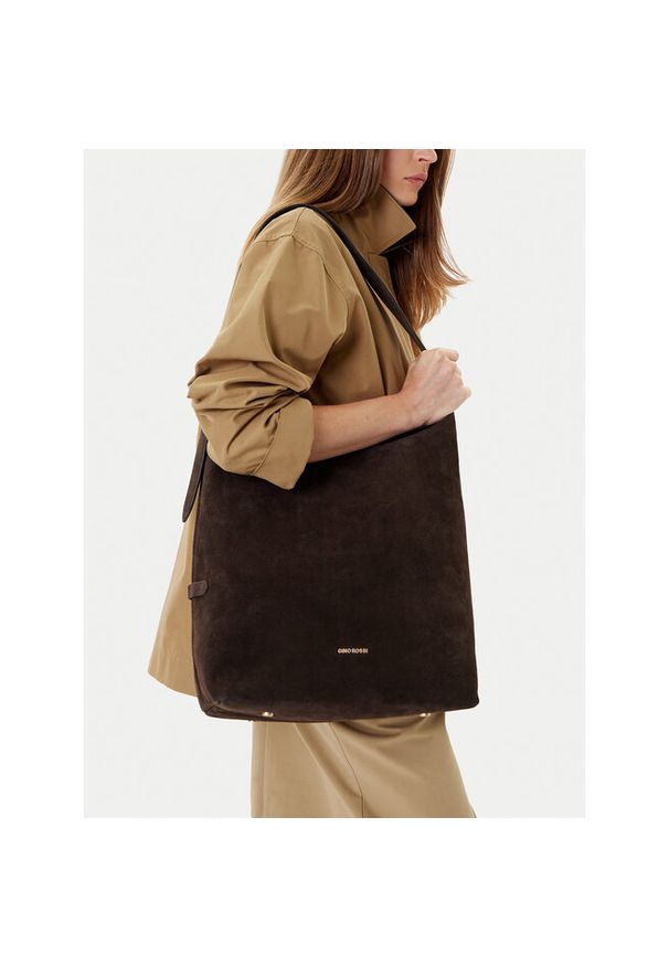 Gino Rossi - Torebka GINO ROSSI. Kolor: brązowy
