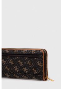 Guess portfel damski kolor brązowy. Kolor: brązowy #3