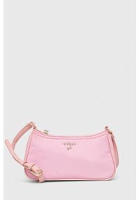 Guess torebka Girl kolor różowy. Kolor: różowy. Rodzaj torebki: na ramię #1
