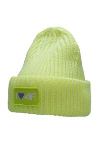 4f - Czapka Dziecięca HJZ22 Logo Beanie. Kolor: szary
