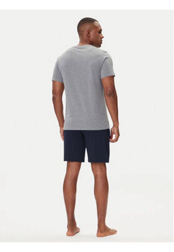 Emporio Armani Underwear Piżama EM000400 AF10776 M8098 Szary Regular Fit. Kolor: szary. Materiał: bawełna