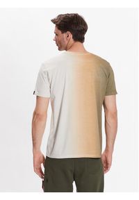 Alpha Industries T-Shirt ML Batik T 136502 Beżowy Regular Fit. Kolor: beżowy. Materiał: bawełna #2