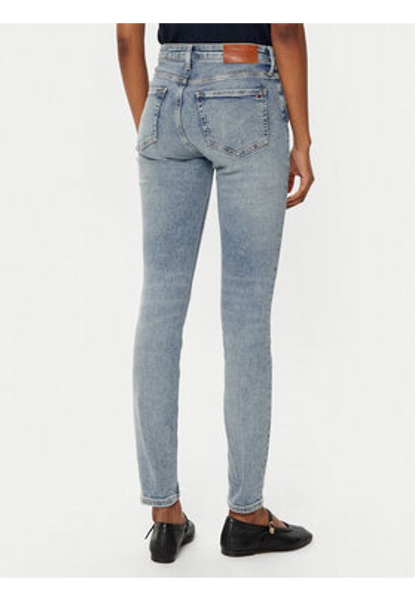 TOMMY HILFIGER - Tommy Hilfiger Jeansy Como WW0WW43717 Niebieski Skinny Fit. Kolor: niebieski