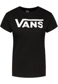 Vans T-Shirt Flying V Crew Tee VN0A3UP4 Czarny Regular Fit. Kolor: czarny. Materiał: bawełna #3