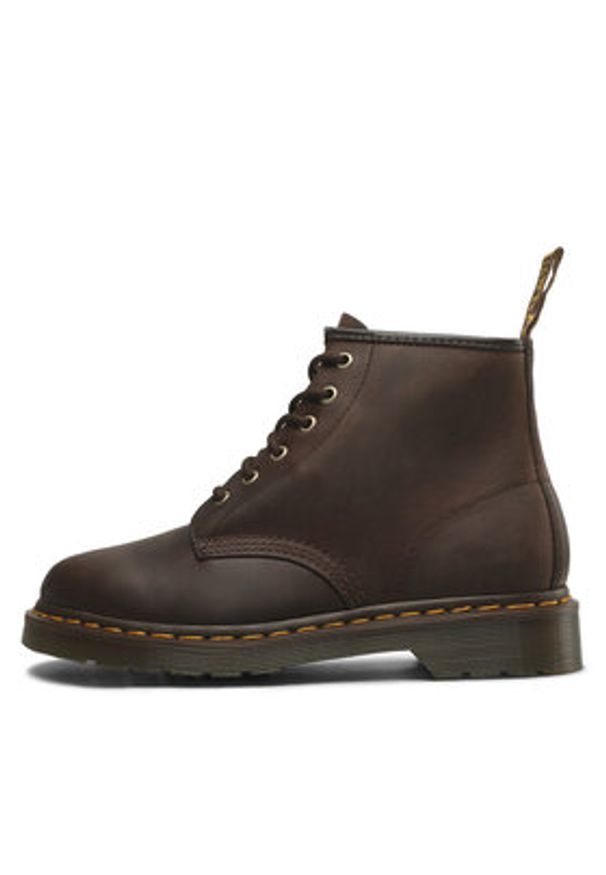 Dr. Martens Glany 101 27761201 Brązowy. Kolor: brązowy. Materiał: nubuk, skóra