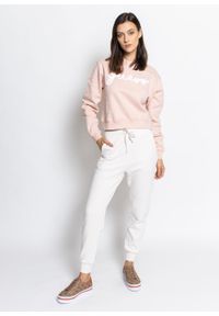 Sweter damski Guess Amanda Sweater (W1YQ01KAOR1-G6J9). Kolor: różowy. Materiał: denim, jeans, materiał. Sezon: lato. Styl: młodzieżowy