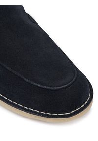 TOMMY HILFIGER - Tommy Hilfiger Mokasyny FM0FM05782 Niebieski. Kolor: niebieski. Materiał: skóra, zamsz #5