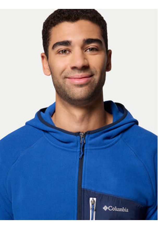 columbia - Columbia Polar Fast Trek™ 2135701 Niebieski Regular Fit. Kolor: niebieski. Materiał: syntetyk