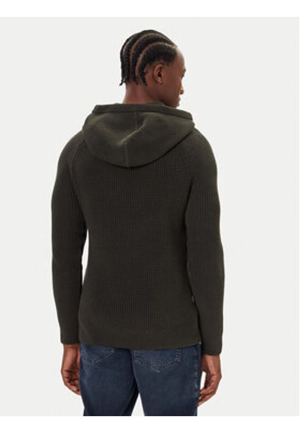 JOOP! Jeans Sweter 15 JJK-18Harrio 30049660 Zielony Modern Fit. Kolor: zielony. Materiał: bawełna