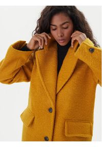 Vero Moda Płaszcz zimowy Anny Jolie 10333555 Żółty Regular Fit. Kolor: żółty. Materiał: syntetyk. Sezon: zima #3