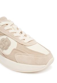 BOSS Sneakersy B Icon 50548288 Beżowy. Kolor: beżowy. Materiał: skóra, zamsz #6