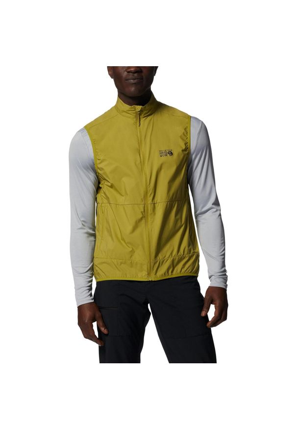 MOUNTAIN HARDWEAR - Kamizelka męska Mountain Hardwear Kor Airshell. Kolor: zielony. Sezon: zima