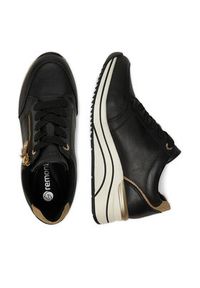 Remonte Sneakersy D0T03-01 Czarny. Kolor: czarny. Materiał: skóra #4