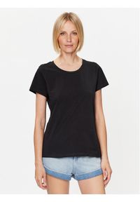 b.young T-Shirt 20812845 Czarny Regular Fit. Kolor: czarny. Materiał: bawełna