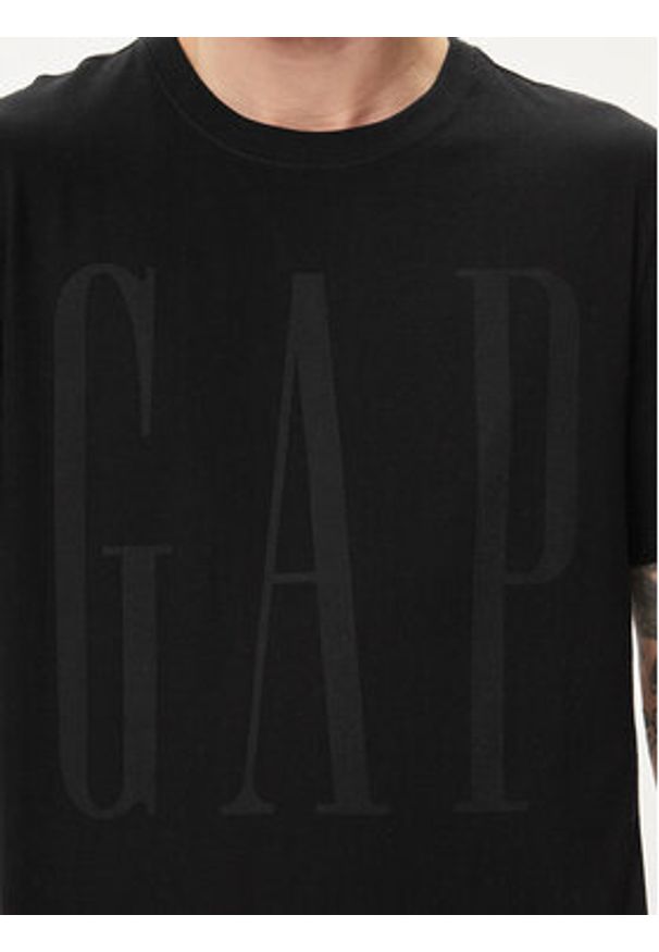 GAP - Gap T-Shirt 866774-00 Czarny Regular Fit. Kolor: czarny. Materiał: bawełna