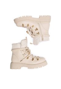 DeeZee Trzewiki LEDA WS6126-09 Beżowy. Kolor: beżowy. Materiał: materiał #7