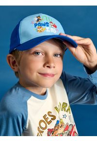 Sinsay - Czapka z daszkiem Psi Patrol - niebieski. Kolor: niebieski. Wzór: nadruk #1