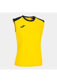 Koszulka do koszykówki damska Joma Eco Championship bez rękawów. Kolor: żółty, niebieski, wielokolorowy. Długość rękawa: bez rękawów #1