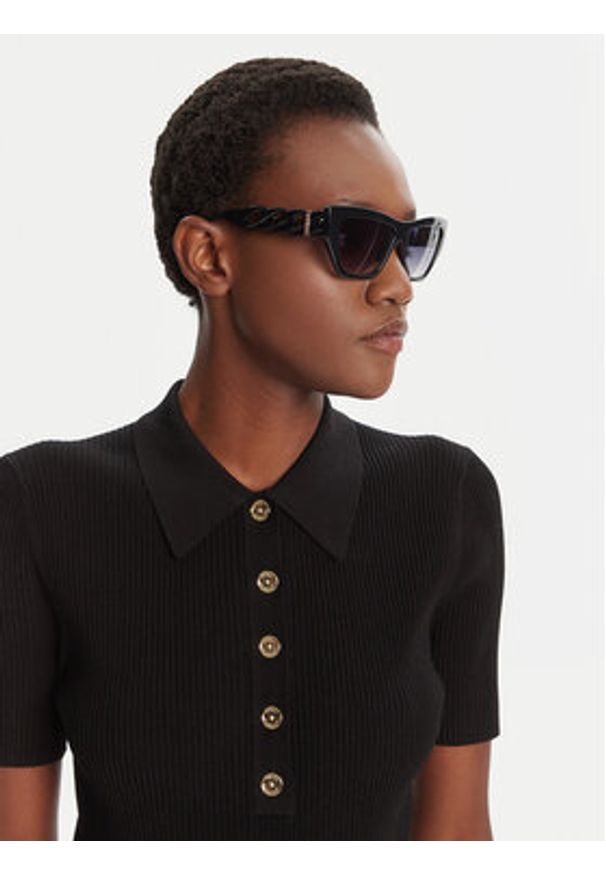 Guess Okulary przeciwsłoneczne GU00111 Czarny. Kolor: czarny