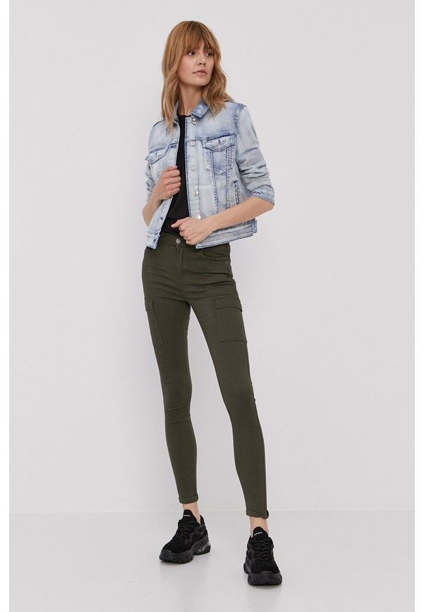 Dr. Denim - Jeansy Lexy. Kolor: zielony