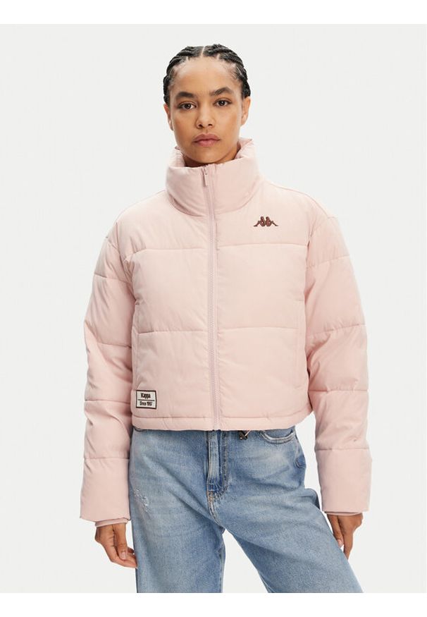 Kappa Kurtka zimowa Authentic Gasita 371F65W Różowy Oversize. Kolor: różowy. Materiał: syntetyk. Sezon: zima