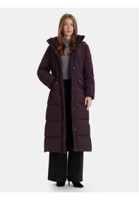 BOSS Płaszcz zimowy Pamaxi4 50546844 Fioletowy Regular Fit. Kolor: fioletowy. Materiał: syntetyk. Sezon: zima