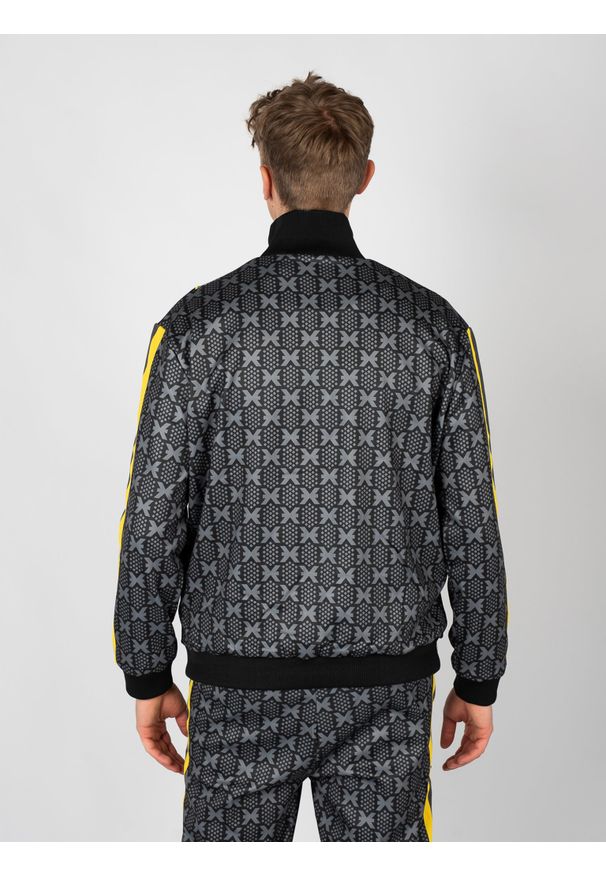 John Richmond Bluza | UMA24170FE | Mężczyzna | Czarny, Żółty, Szary. Okazja: na co dzień. Kolor: czarny, szary, żółty, wielokolorowy. Materiał: bawełna, poliester. Długość: długie. Styl: casual