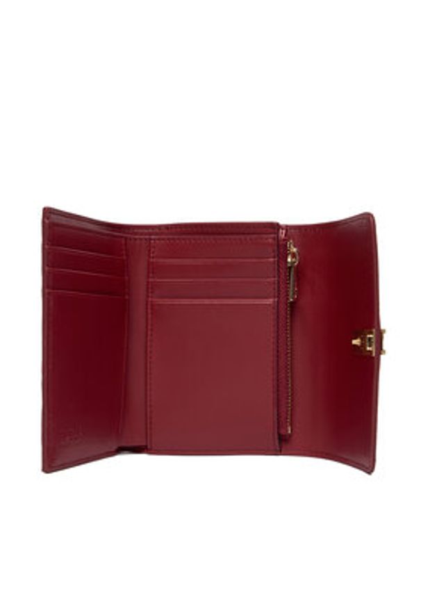 Furla Portfel Iride S WP00564 ARE000 CN CGQ00 Bordowy. Kolor: czerwony. Materiał: skóra