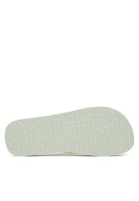 Calvin Klein Japonki Flatform Flip Flop Met Tpu HW0HW03120 Biały. Kolor: biały. Materiał: syntetyk #4